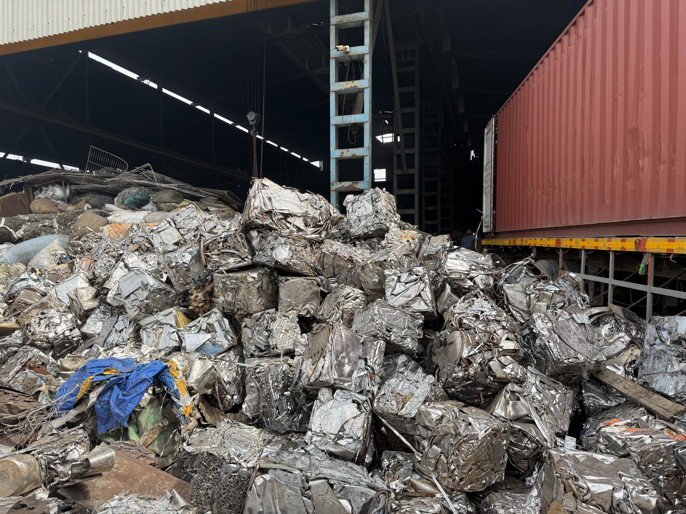Janki Stainless scrap yard