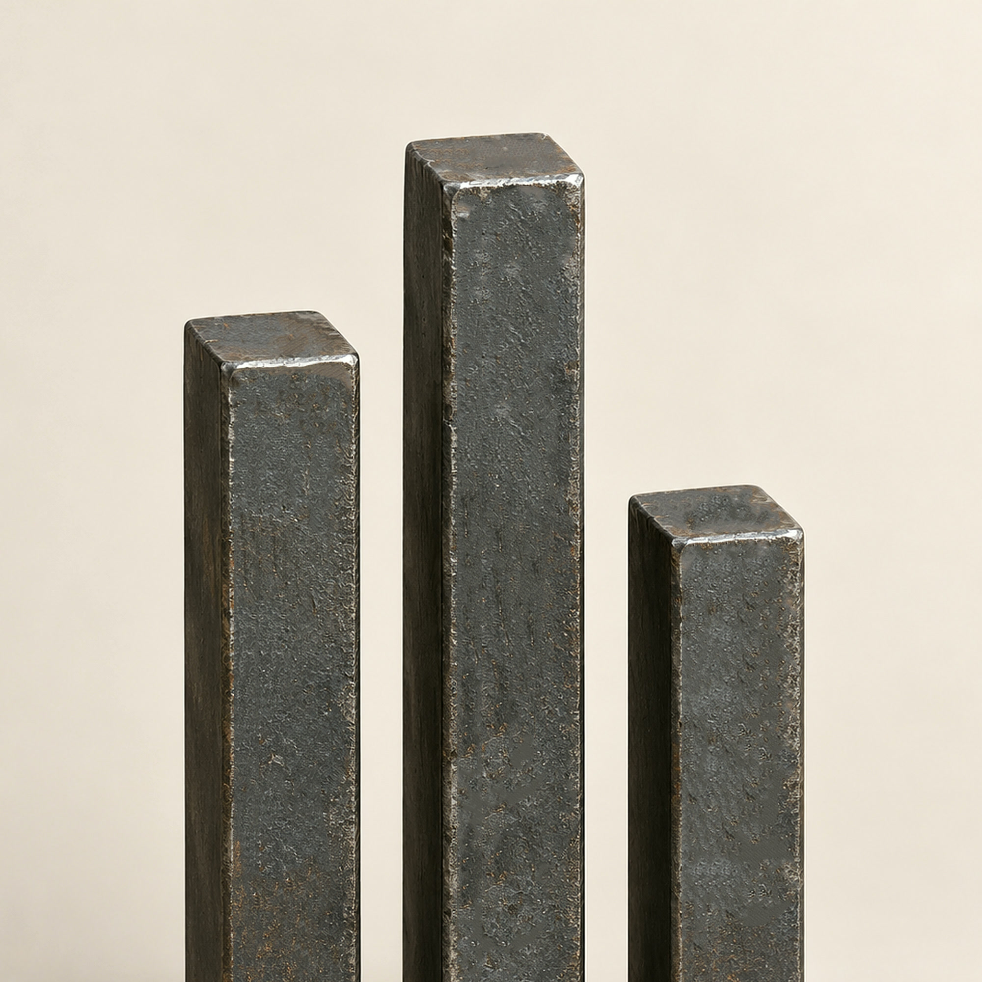 Grade and heat marking on custom stainless steel billets